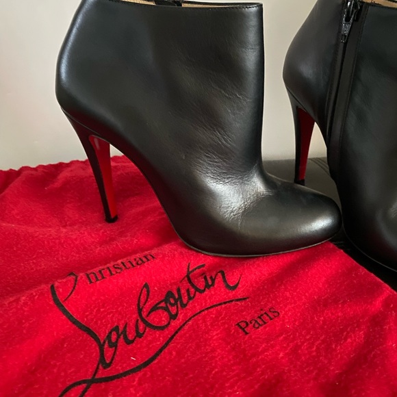 Belle Christian Louboutin Booties 100mm - Picture 4 of 4